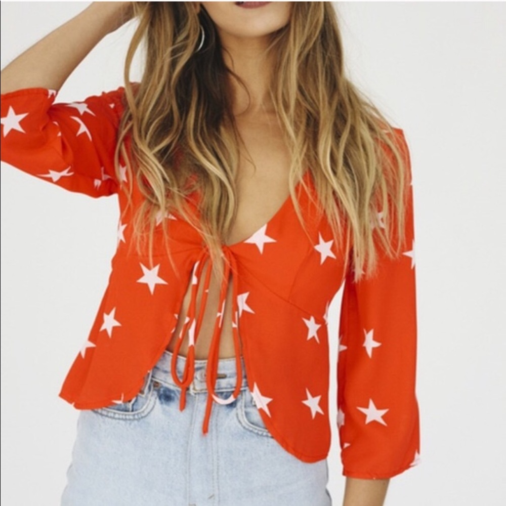 Verge Girl Tie Top